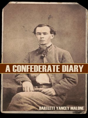 cover image of A Confederate Diary
